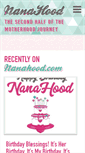 Mobile Screenshot of nanahood.com